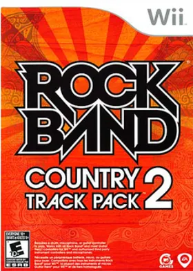 Rock Band - Country Track Pack 2 box cover front